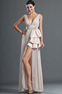 Gorgeous Plunging V Col Robe de Soiree
