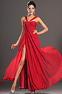 New Gorgeous High Split Red Evening Dress