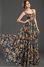 New Gorgeous Straps Multi-color Evening Dress