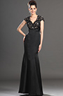 New Sexy V-neck Black Lace Mother of the Bride Dress