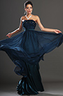 New Adorable Strapsless Overlace Evening Dress