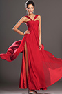 New Gorgeous High Split Red Evening Dress