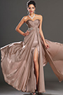 New Charming Sweety Heart Neckline High Split Evening Dress