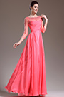 New Beads 3/4 Sleeve Prom Gown Mother of the Bride Dress