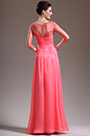 New Beads 3/4 Sleeve Prom Gown Mother of the Bride Dress