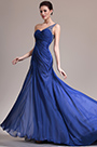 New One Shoulder Lovely Evening Dress