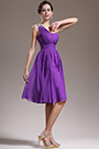 Lindo Solo Hombro Vestido de Coctel Vestido de Fiesta Corto
