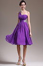 Lindo Solo Hombro Vestido de Coctel Vestido de Fiesta Corto