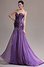 Nouveautés Elégante Bustier Violette Robe de Soirée Robe de Bal