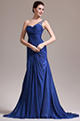 New One Shoulder Lovely Evening Dress