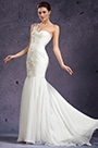 New One Shoulder Fabulous Evening Dress Wedding Gown