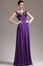 New Stunning Purple Evening Dress Prom Gown