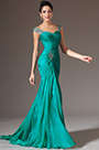 Sweetheart Fully Beaded Straps Formal Gown