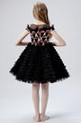 Lovely Black Children Wedding Flower Girl Dress