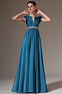 Off-Shoulder Embroidery A-Line Formal Gown