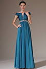 Off-Shoulder Embroidery A-Line Formal Gown