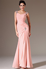 2014 Nouveauté Robe de Bal/ Robe de Soirée Perlée Rose