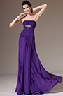 2014 Nouveauté Violet Boléro 2 Pièces Robe Longue