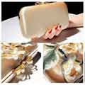 Women Embroidered Evening Party Clutch