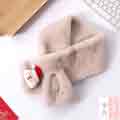 New Winter Christmas Cartoon Scarf For Kids