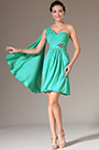 2014 Novedad Verde Solo Hombro Vestido de Fiesta/Cóctel
