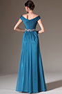 Off-Shoulder Embroidery A-Line Formal Gown