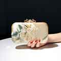 Women Embroidered Evening Party Clutch