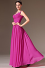 2014 Neu V-Ausschnitt Perlen A-Line Prom Abendkleid