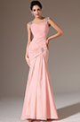 2014 Nouveauté Robe de Bal/ Robe de Soirée Perlée Rose