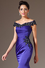 Off-Shoulder Sheath Evening Gown
