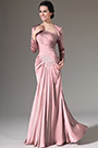 2014 Neu Pink Crepe Satin Bolero 2 Stück Formal Kleid