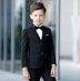 Black Boys Suits Children Wedding Tuexdo
