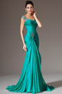 Sweetheart Fully Beaded Straps Formal Gown