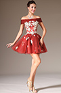2014 Neu Off-Schulter Mini-Rock Cocktail/Party Kleid