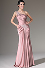 2014 Neu Pink Crepe Satin Bolero 2 Stück Formal Kleid