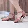 Simple Suede Toe Closed Pointed Flat Shoes