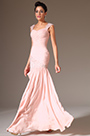 Light Pink Stunning Embroidered Lace Prom Evening Dress