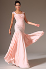 Light Pink Stunning Embroidered Lace Prom Evening Dress