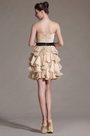Adoral Strapless Multiple Layers Party Dress Cocktail Dress