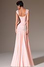 Light Pink Stunning Embroidered Lace Prom Evening Dress