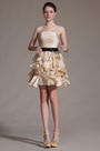 Adoral Strapless Multiple Layers Party Dress Cocktail Dress