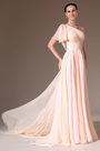 2014  Neu Pink Ein Schulter Abendkleid