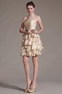 Adoral Strapless Multiple Layers Party Dress Cocktail Dress