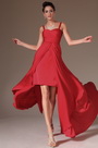 Red Simple Evening Dress Prom Gown