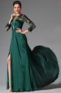 2014 Новое Модное Тёмно-зелёное Вечернее Платье/Платье на бал