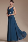Sexy V-cut Evening Prom Gown