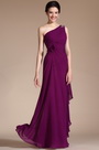 2014 Neu Eine Schulter Abendkleid Prom Gown