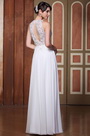 A-Line Halter Beaded Top Sexy Open Back Wedding Gown