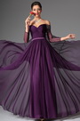 2014 Neu Lila Stilvoll Abendkleid Ballkleid