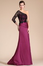 Fashion Overlace A-line Evening Dress Prom Gown